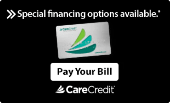 Financing available through Care Credit